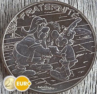 10 euros France 2015 - Asterix fraternité chez les Helvètes