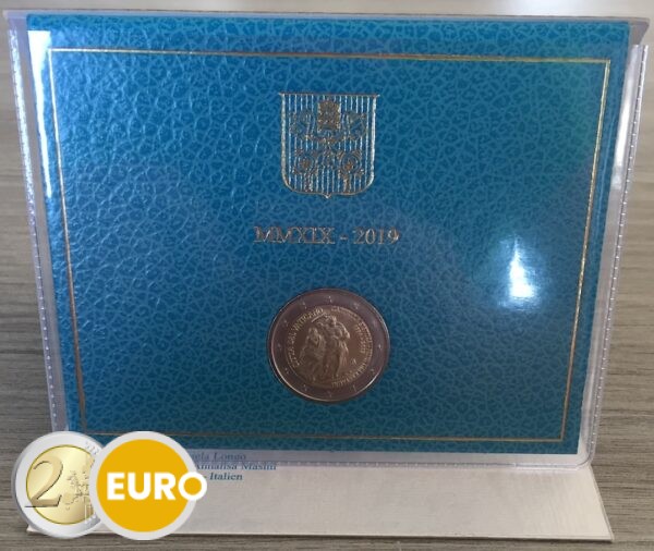 2 euro Vaticaan 2019 - Sixtijnse Kapel BU FDC