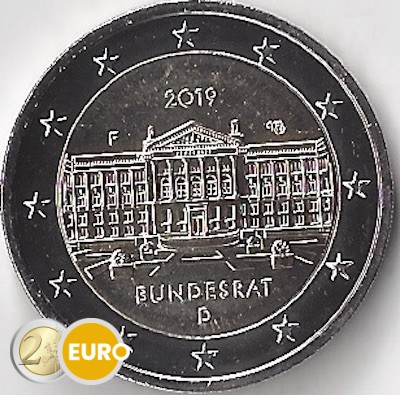 2 euro Germany 2019 - F Bundesrat UNC