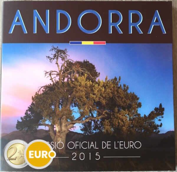 Euro set BU FDC Andorra 2015