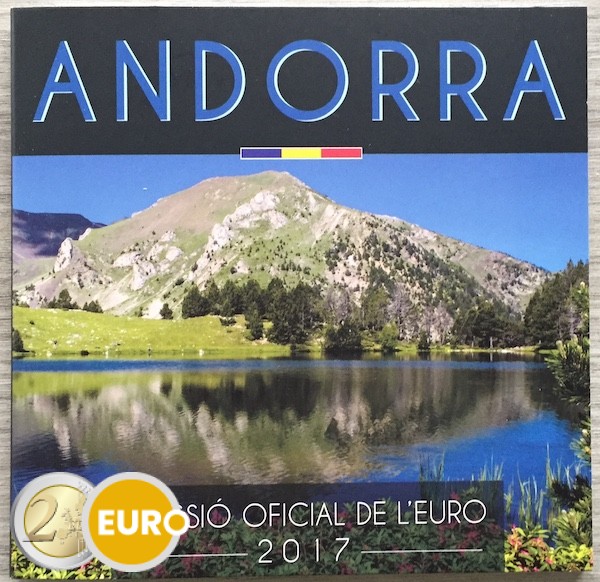 Euro set BU FDC Andorra 2017