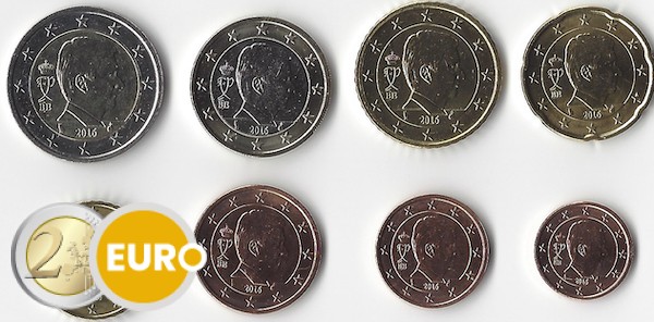 Euro set UNC België 2016