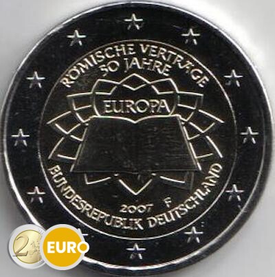 2 euro Germany 2007 - F Treaty of Rome ToR UNC