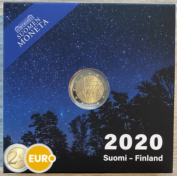 2 euros Finlande 2020 - Université de Turku BE Proof