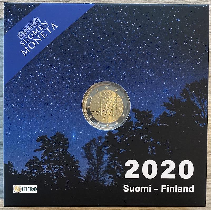 2 euros Finlande 2020 - Université de Turku BE Proof