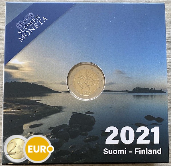 2 euro Finland 2021 - Journalistiek BE Proof