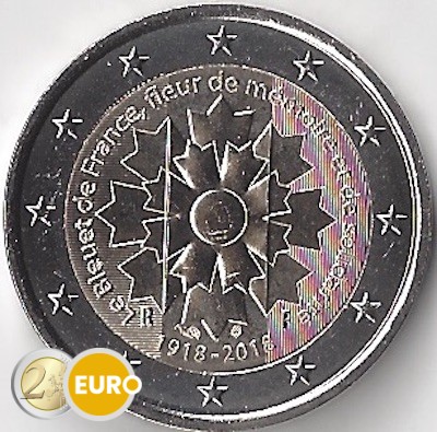 2 euros France 2018 - Bleuet UNC