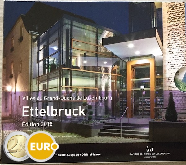 Euro set BU FDC Luxembourg 2018 Ettelbruck