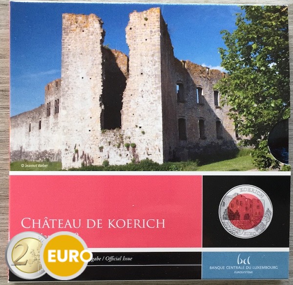 5 euro Luxembourg 2018 - Castle of Koerich BE Proof