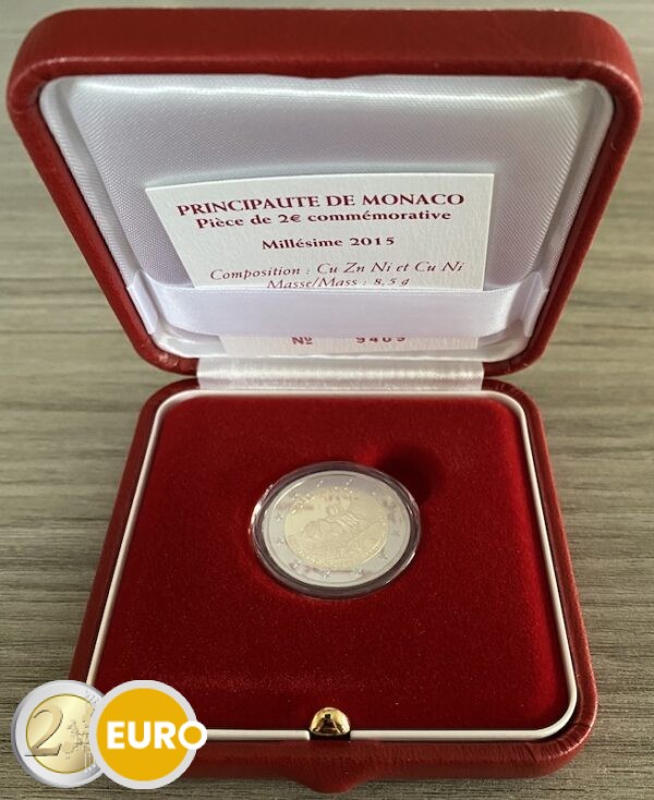 2 euro Monaco 2015 - Kasteel BE Proof