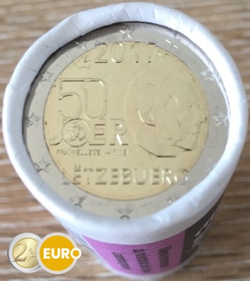 Rouleau 2 euros Luxembourg 2017 - Service Militaire Volontaire