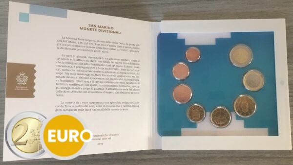 Série euro BU FDC Saint-Marin 2019