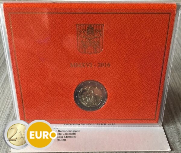 2 euro Vaticaan 2016 - Barmhartigheid BU FDC