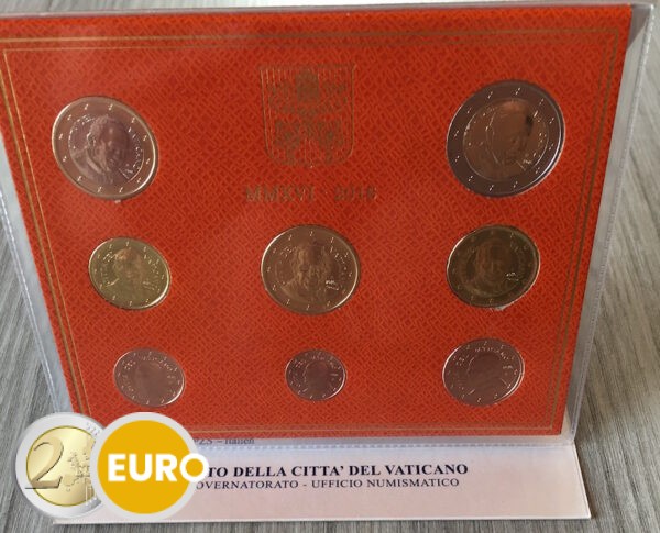 Euro set BU FDC Vaticaan 2016