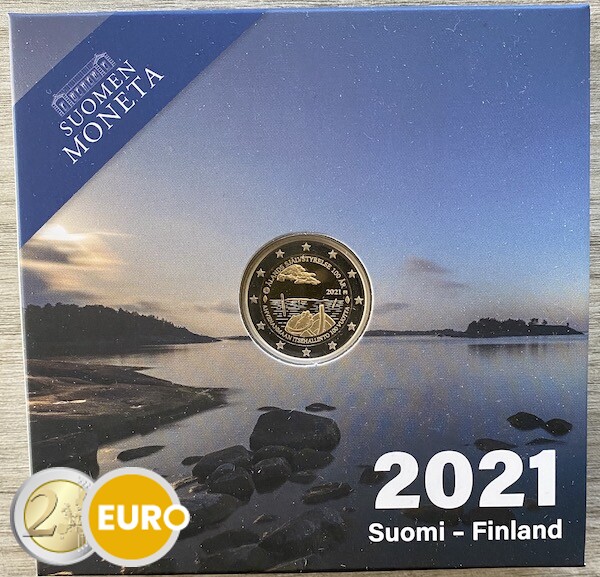 2 euros Finlande 2021 - Iles Aland BE Proof