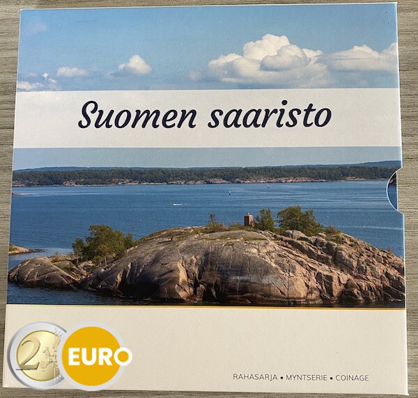 Euro set BU FDC Finland 2021 Finnish archipelago