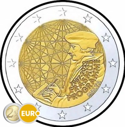 2 euro Malta 2022 - Erasmus UNC