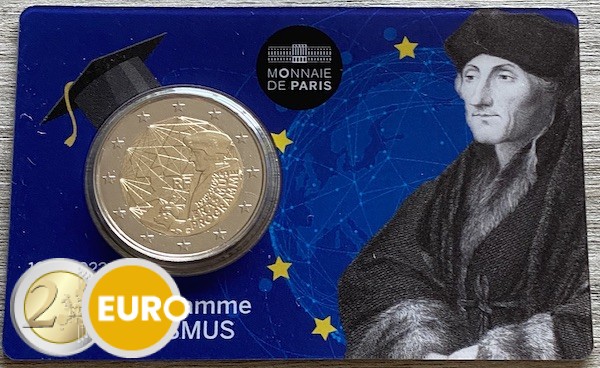 2 euros France 2022 - Erasmus BU FDC Coincard