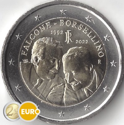 2 euros Italie 2022 - Falcone et Borsellino UNC