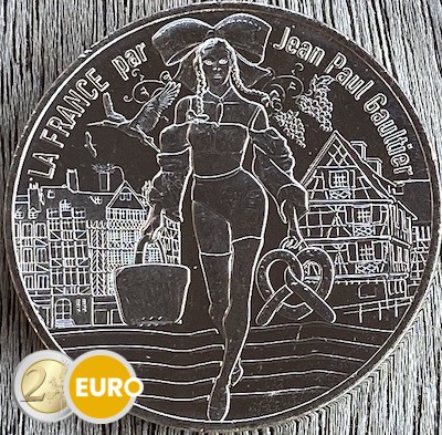 10 euro France 2017 - Jean-Paul Gaultier - Alsace