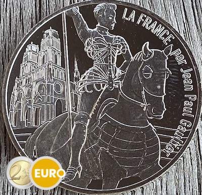 10 euros France 2017 - Jean-Paul Gaultier - Orléans victorieuse