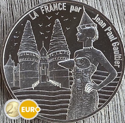 10 euro Frankrijk 2017 - Jean-Paul Gaultier - Touraine