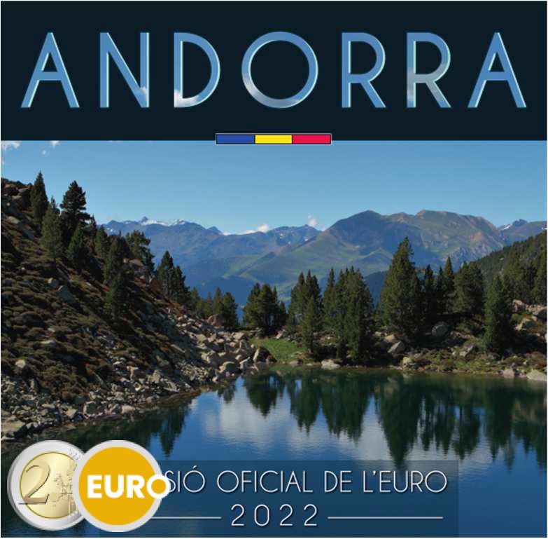 Série euro BU FDC Andorre 2022