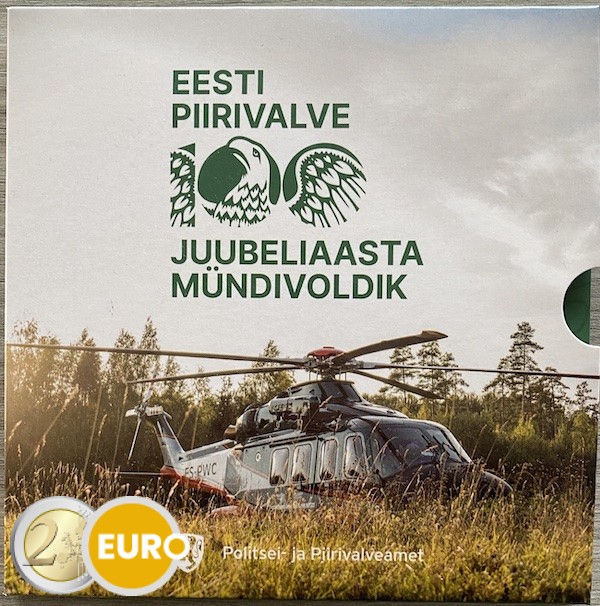 Euro set BU FDC Estland 2022 Grenswacht