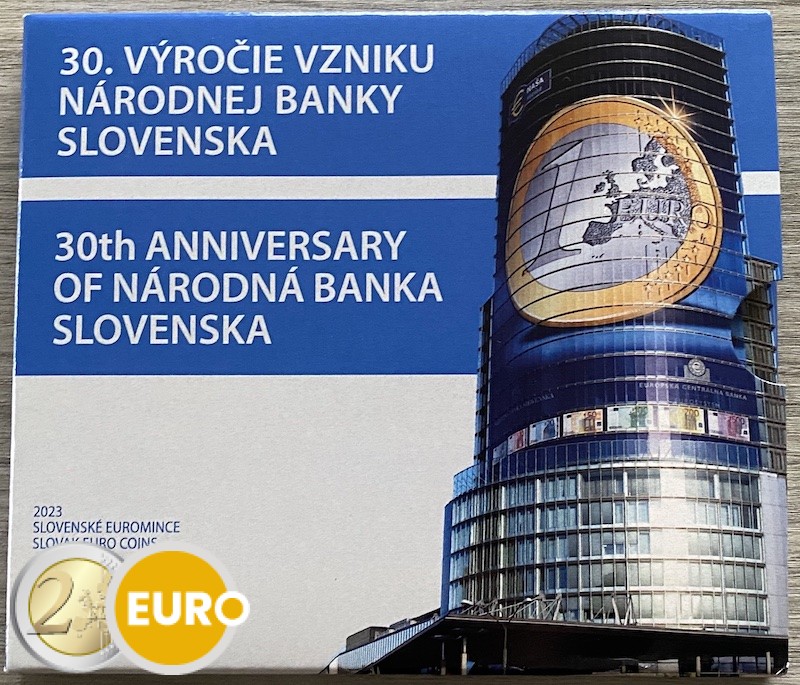 Euro set BU FDC Slovakia 2023 - National Bank