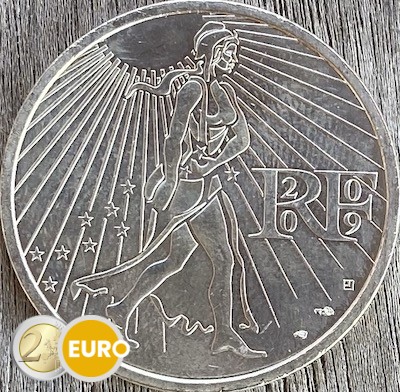 25 euro France 2009 - Sower in motion UNC