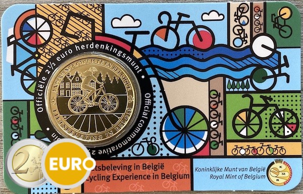 2,50 euro Belgium 2023 - Cycling experience BU FDC Coincard NL