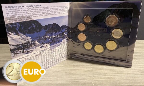 Série euro BU FDC Andorre 2023