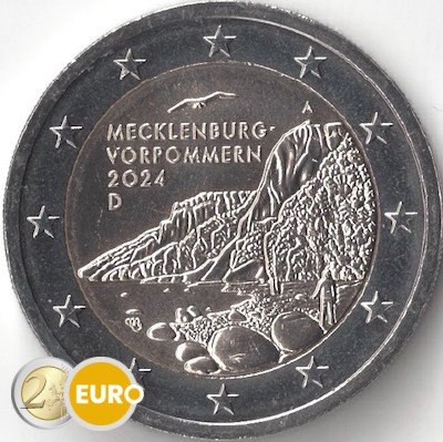 2 euros Allemagne 2024 - Mecklembourg-Poméranie-Occidentale UNC