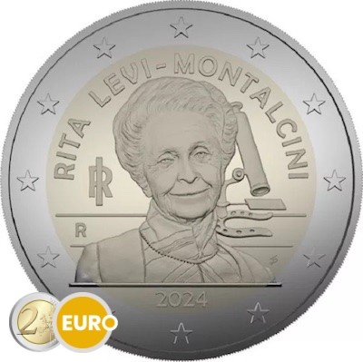 2 euro Italy 2024 - Rita Levi-Montalcini BE Proof