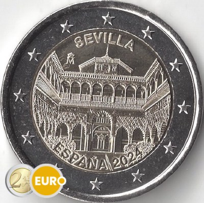 2 euro Spain 2024 - Seville Cathedral UNC