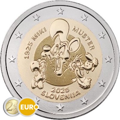 2 euro Slovenia 2025 - Miki Muster BE Proof