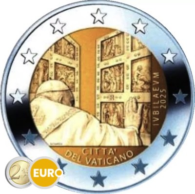2 euros Vatican 2025 - Année Sainte Jubilé BE Proof