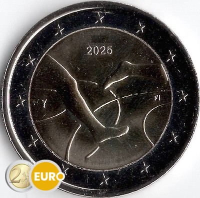 2 euro Finland 2025 - Athletics Games UNC
