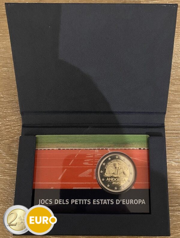 2 euro Andorra 2025 - Games of the Small States of Europe BE Proof