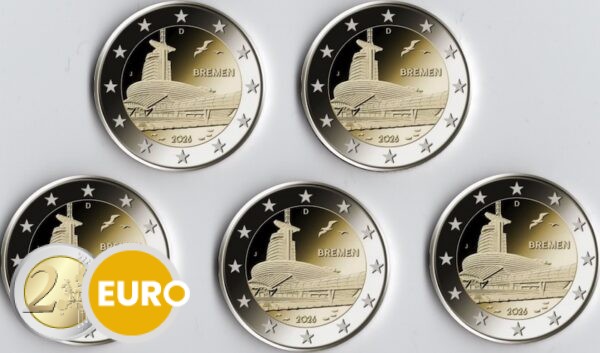 2 euro Germany 2026 - ADFGJ Bremen Climate House UNC
