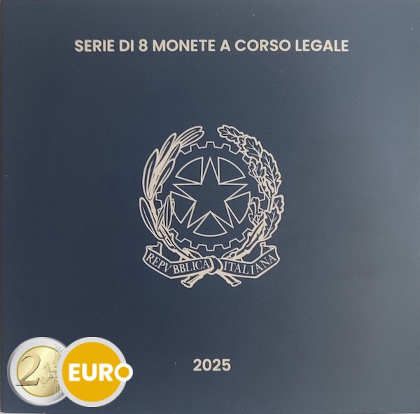 Euro set BU FDC Italy 2025