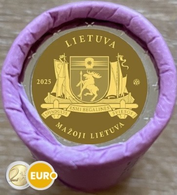 Roll 2 euro Lithuania 2025 - Mažoji Lietuva