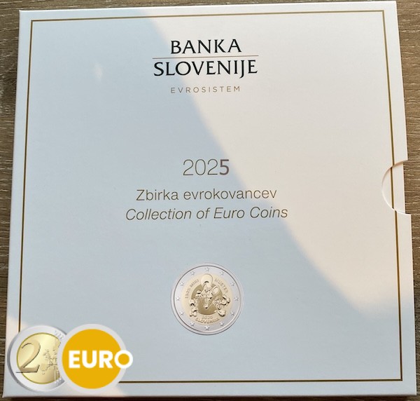 Euro set BE Proof Slovenia 2025