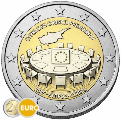 2 euro Cyprus 2026 - EU Presidency UNC