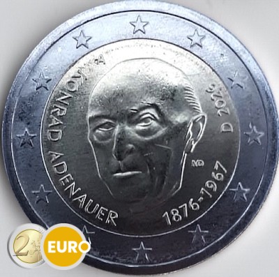 2 euro Duitsland 2026 - Konrad Adenauer UNC