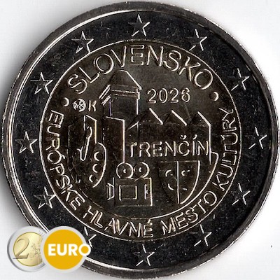 2 euro Slovakia 2026 - Trenčín UNC