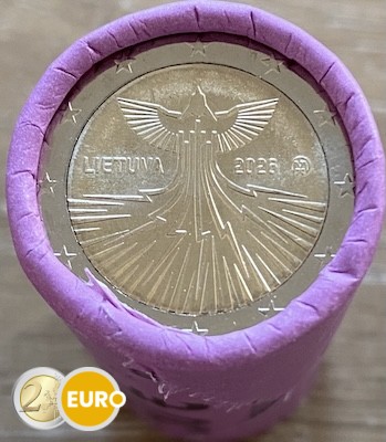 Rouleau 2 euros Lituanie 2026 - Indépendance énergétique