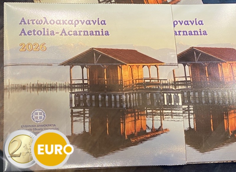 Euro set BU FDC Griekenland 2026 Etoloakarnania