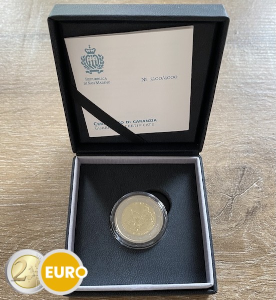 2 euro San Marino 2026 - Titian Tiziano Vecellio BE Reverse Proof