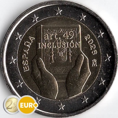 2 euro Spain 2026 - Inclusion UNC